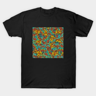 Abstract Hand Pattern T-Shirt